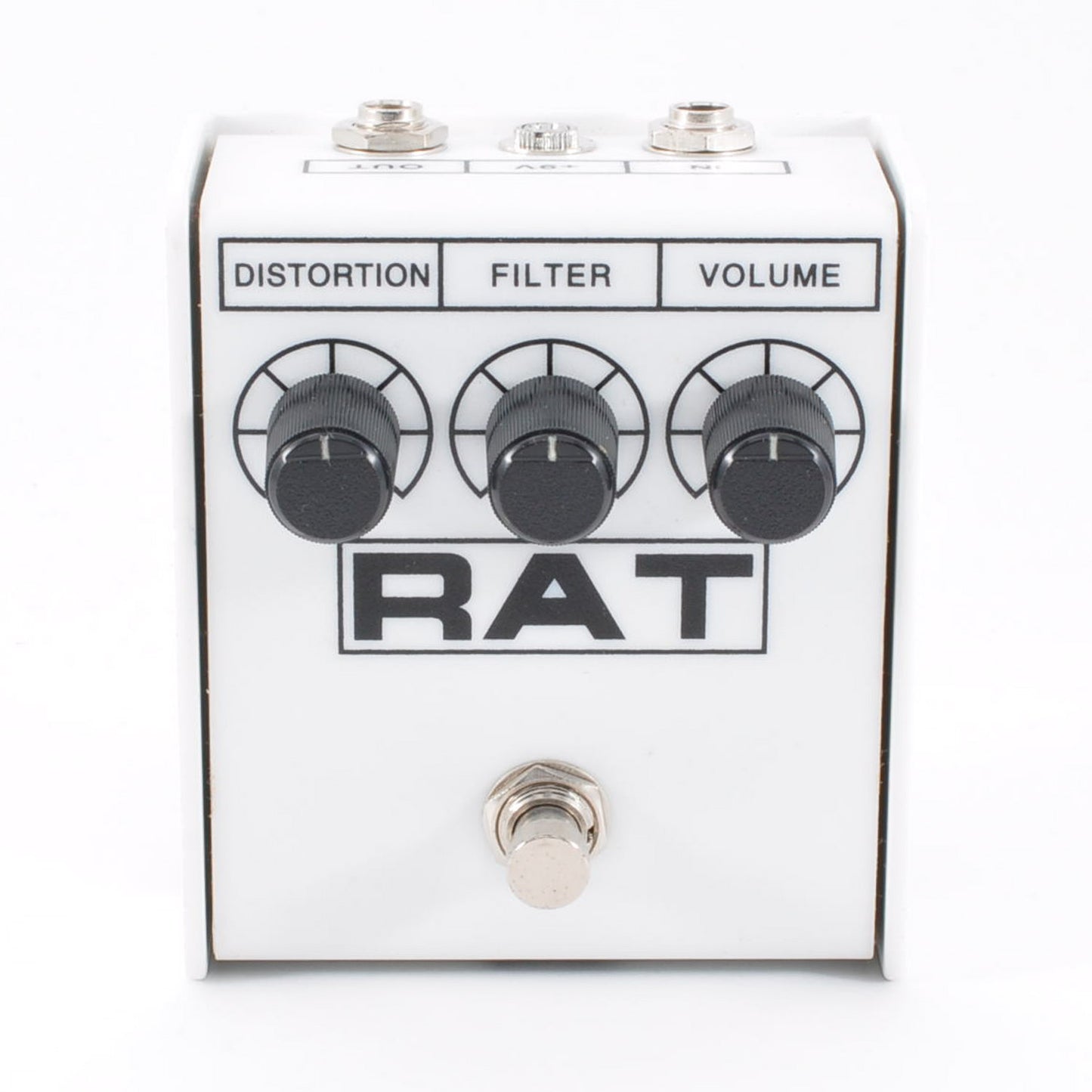 Pro-co RAT 2 White IKEBE 40th Anniversary Guitar Effects Pedal Used From Japan #RT-367135