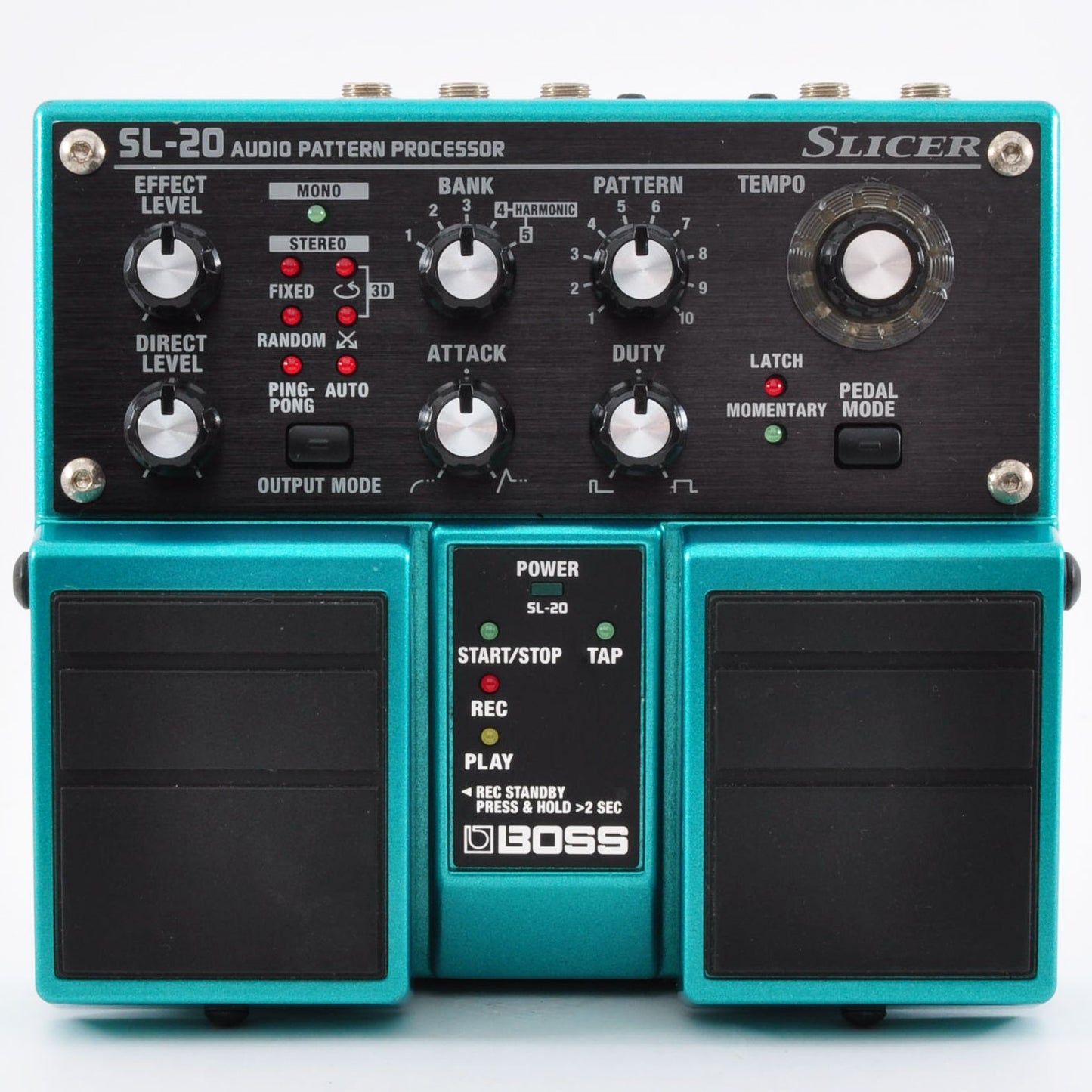 Boss SL-20 Slicer Audio Pattern Processor Guitar Effects Pedal Made In Taiwan Used From Japan #ZX32887