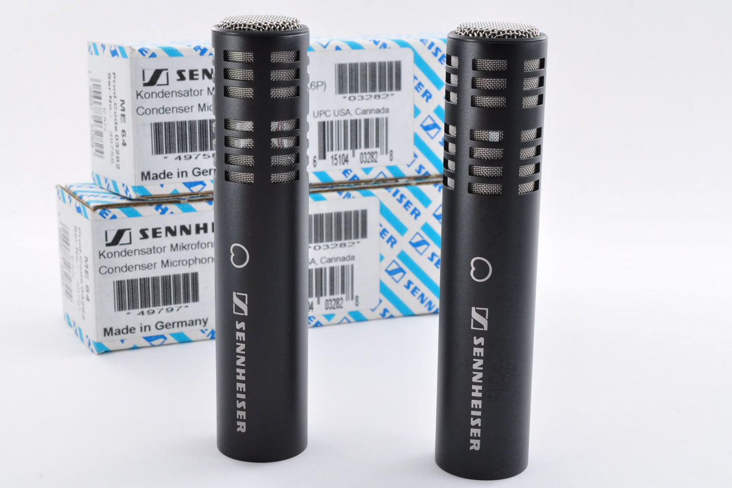 Sennheiser ME64 Condenser Microphone Module Lot of 2 Openbox New From Japan