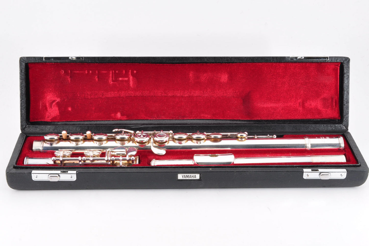 Yamaha YFL-451 Flute Silver w/Hardcase Made in Japan Used From Japan #013906
