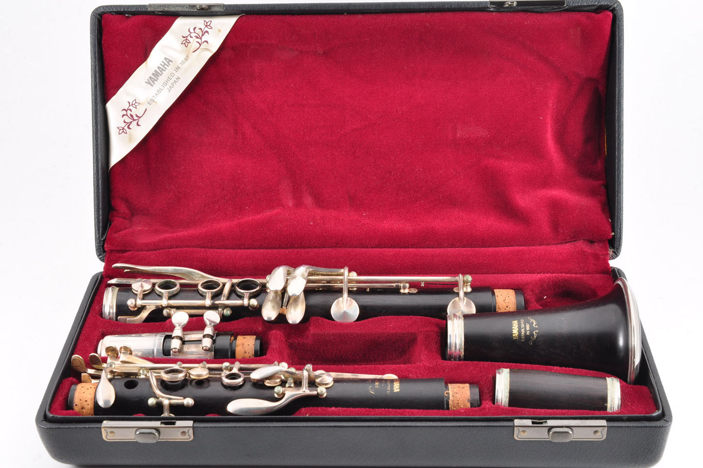 Yamaha YCL-650F Clarinet Bb w/Case Mouthpiece Ligature Made In Japan Used From Japan #004076