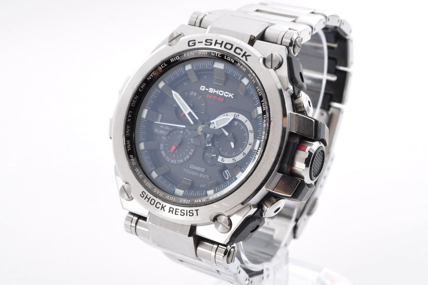 Casio G-Shock MTG-S1000D-1AJF Black dial Radio Wave Solar Watch 5369 Used From Japan