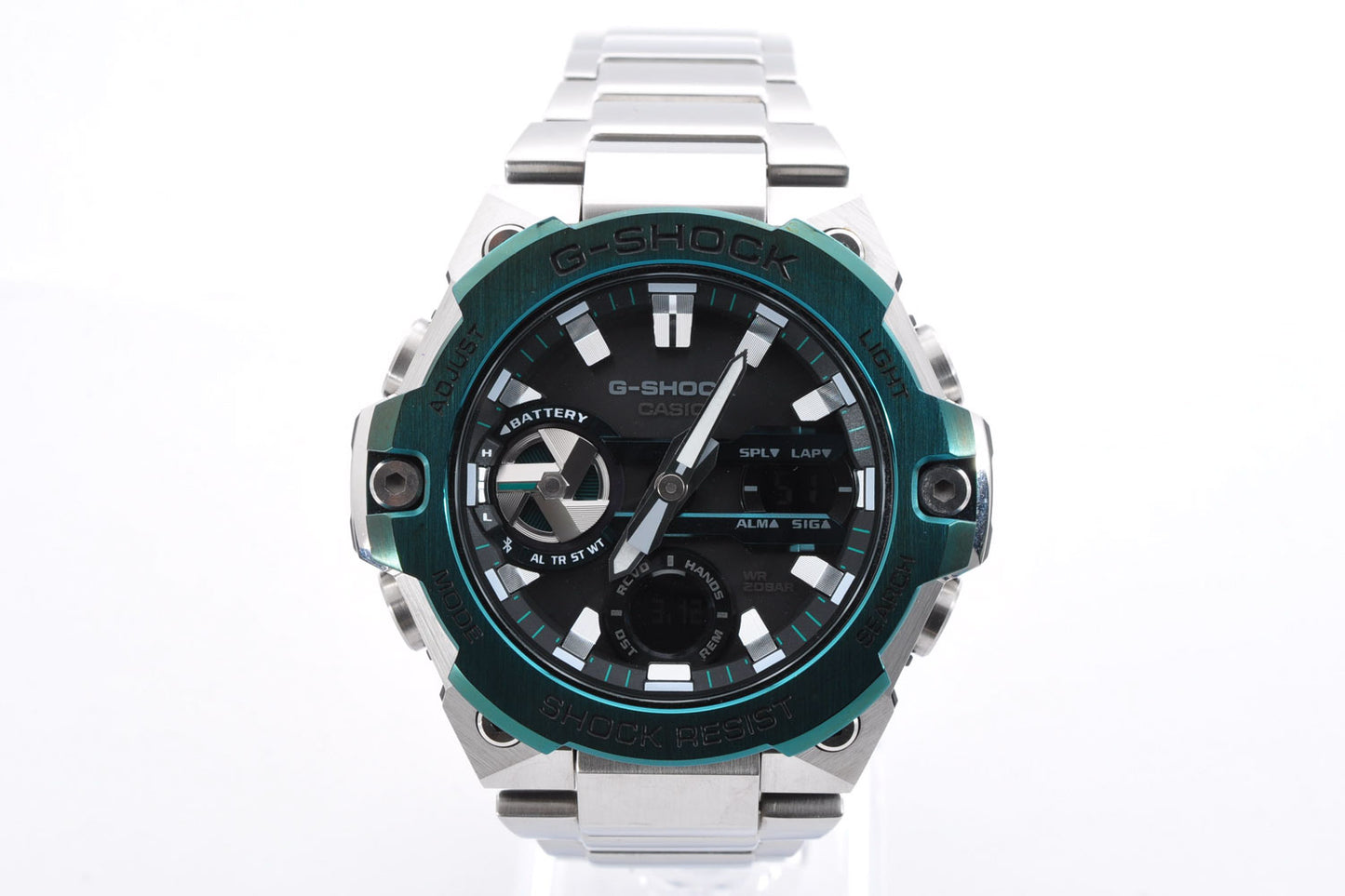Casio G-SHOCK GST-B400CD-1A3JF G-Steel Solar Digital Analog Watch Used From Japan