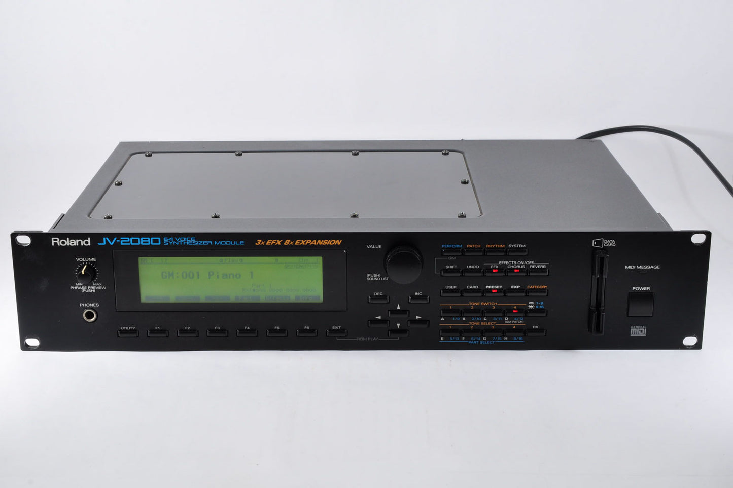 Roland JV-2080 64 Voice Synthesizer Keyboard Sound Module Made In Japan Used From Japan #BL71606