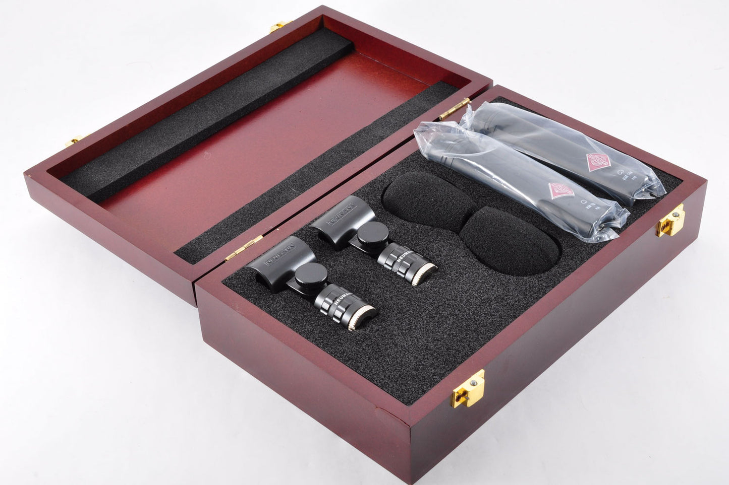 Neumann KM184 (Matte Black) Mic Microphone Matched Stereo Pair w/Box From Japan #1495196928