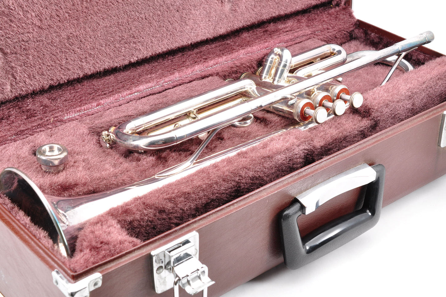 Yamaha YTR-2320ES Trumpet Silver w/Hardcase Mouthpiece Made In Japan Used From Japan #210254