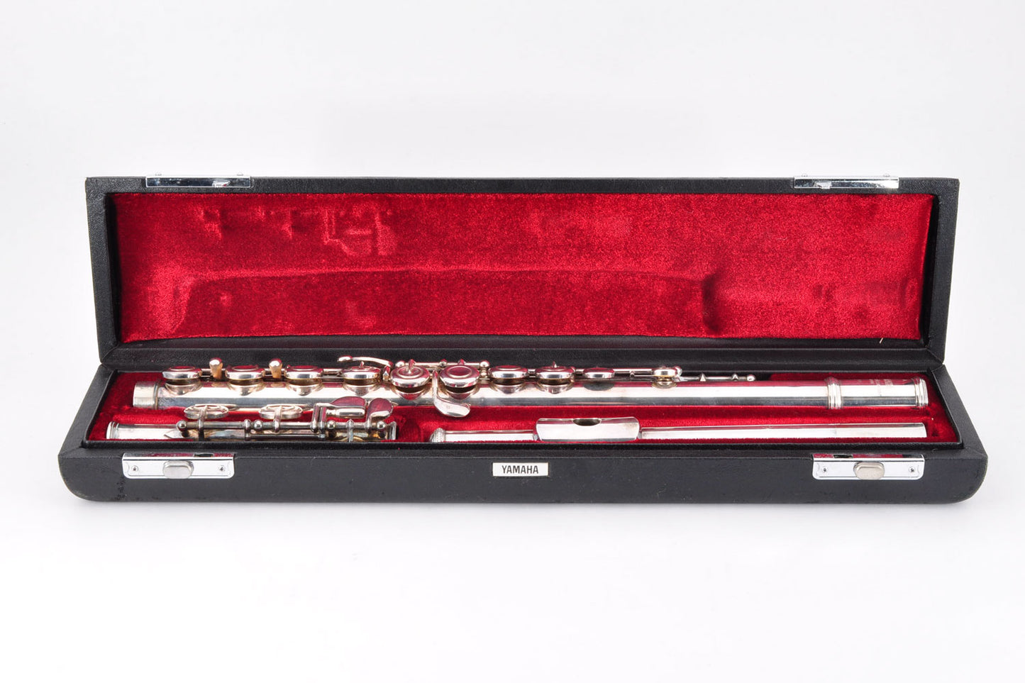 Yamaha YFL-351 Flute Silver w/Hardcase Made in Japan Used From Japan #007301