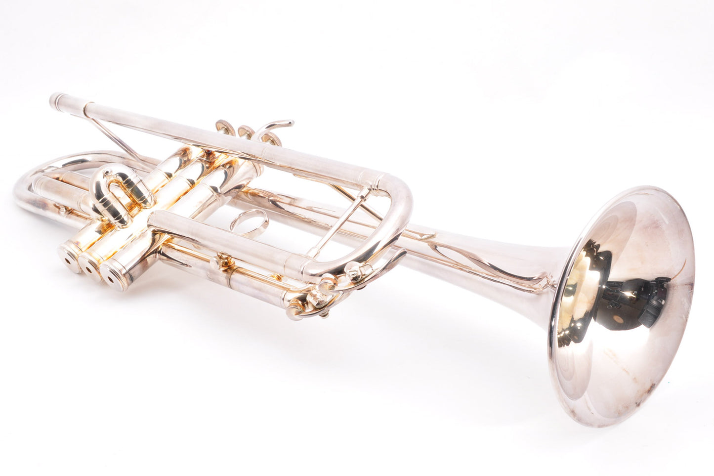 Yamaha YTR-4335GII Silver Plated Brass w/Semi Hard Case Used From Japan #C98538