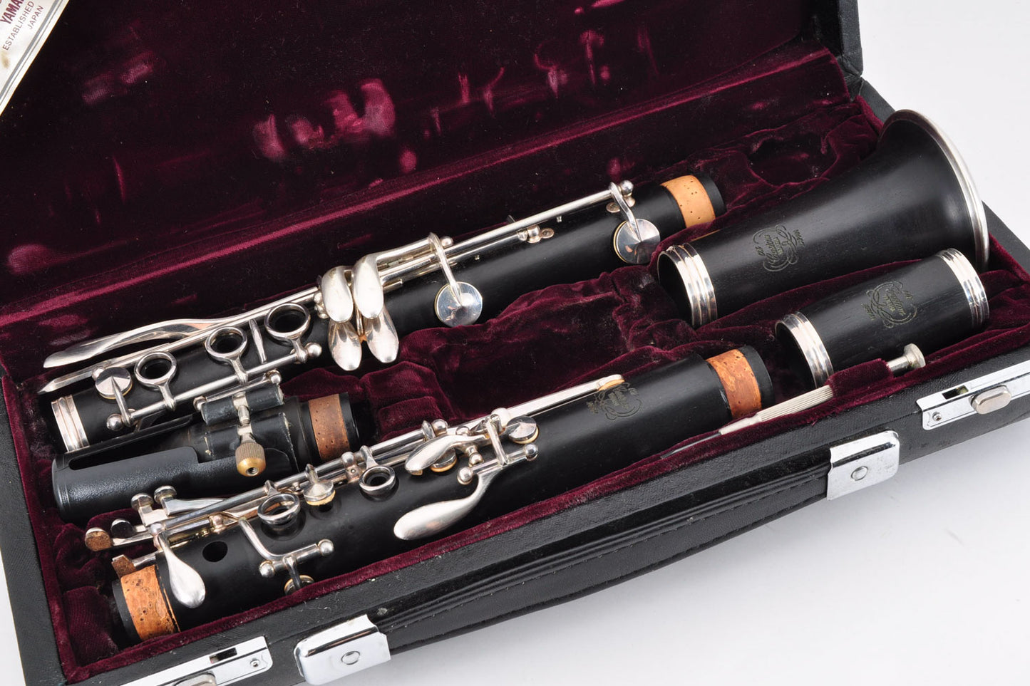 Yamaha YCL-851II Clarinet Custom CX Made In Japan w/Case Mouthpiece Used From Japan #006606