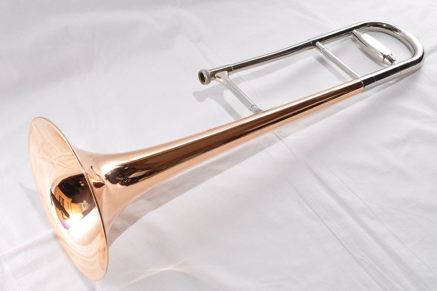 Yamaha YSL-641 Tenor Trombone Gold Made in Japan w/Hardcase Mouthpiece Used From Japan #015718