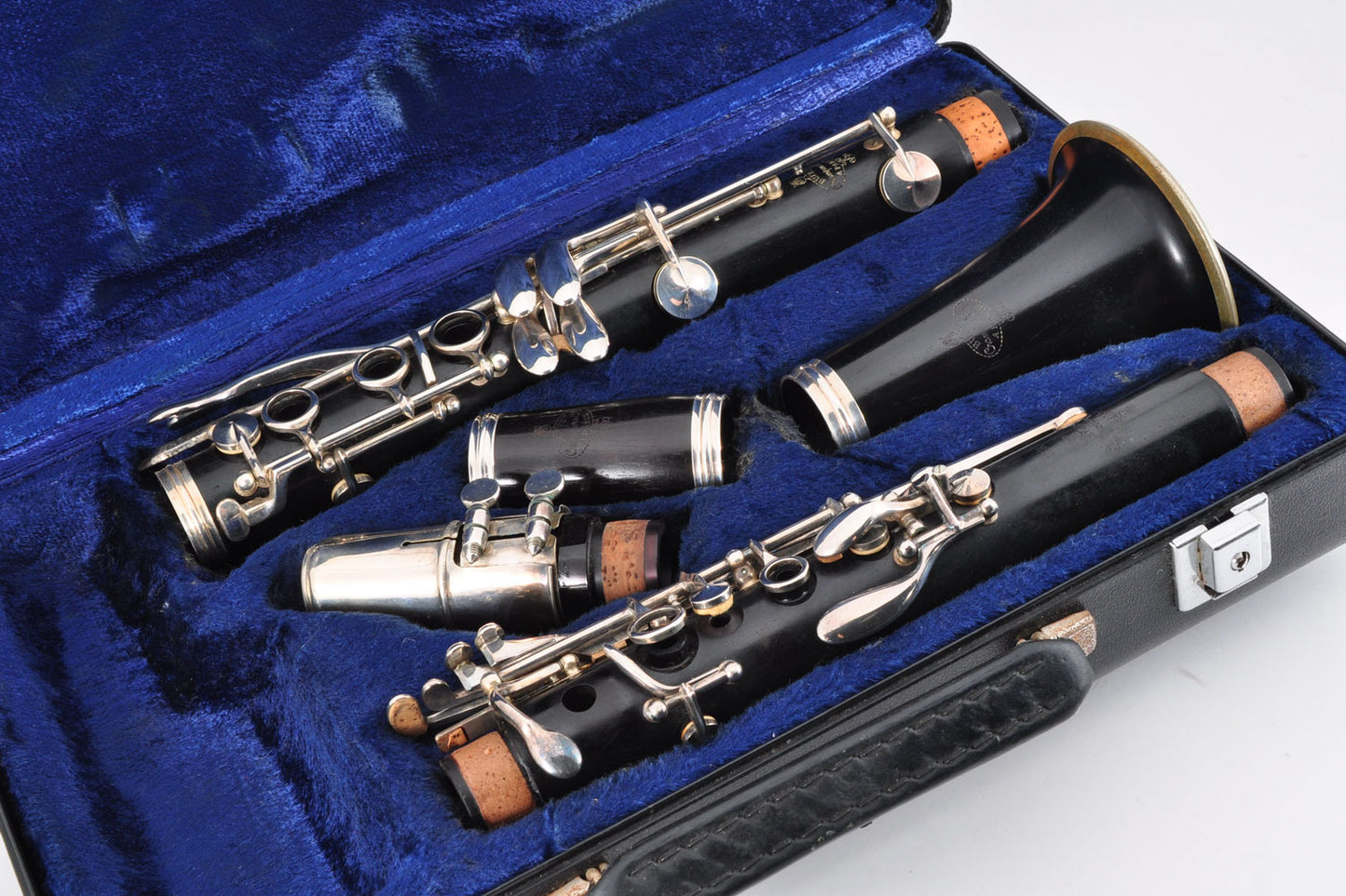 Buffet Crampon E-12 Bb Clarinet Made In Germany w/Case Mouthpiece Ligature Used From Japan #446832