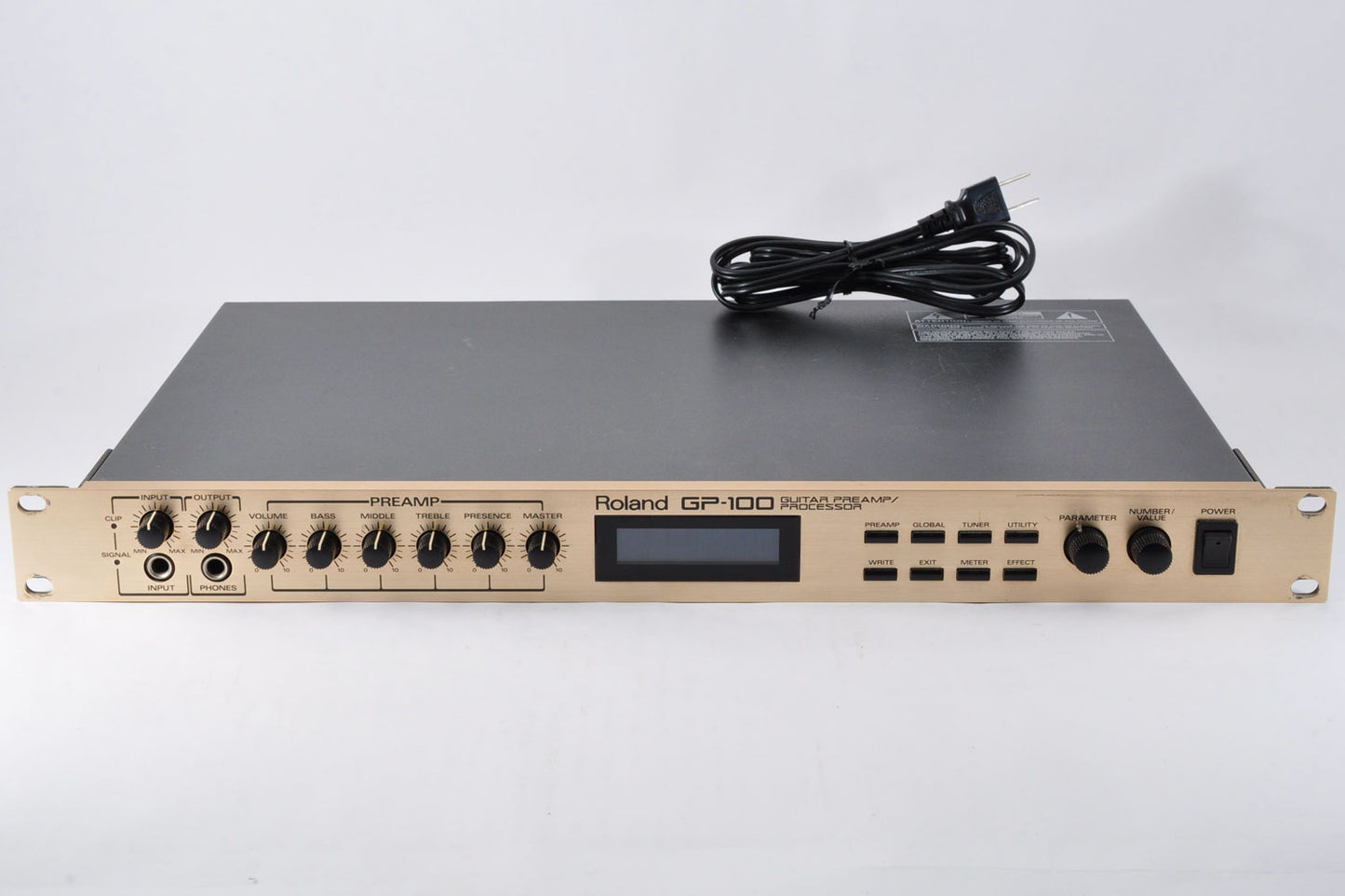 Roland GP-100 Guitar Preamp Processor Multi Effector 1U Rack Mount Made In Japan Used From Japan #ZH74133
