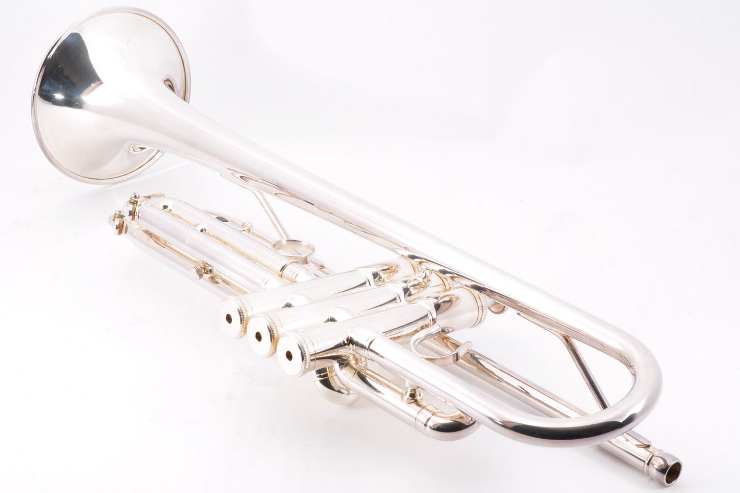 Yamaha YTR-3335S Trumpet Silver Bb w/Case Standard Series Used From Japan #47069