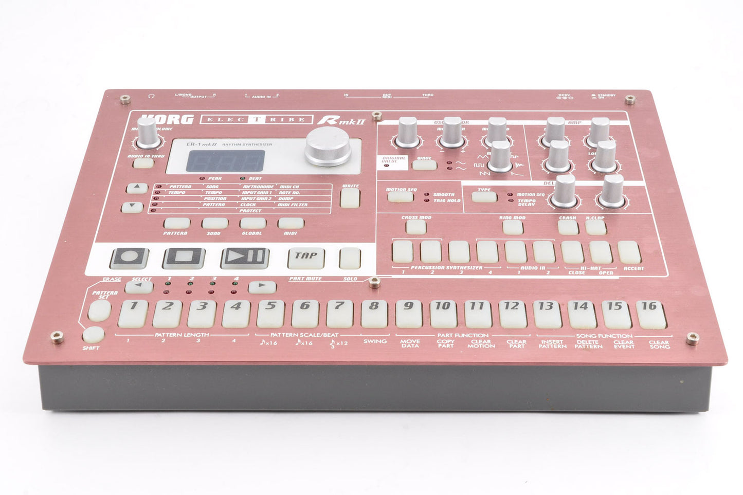 Korg Electribe-R ER-1 mkII Rhythm Synthesizer w/OriginalBox Adapter Used From Japan #439
