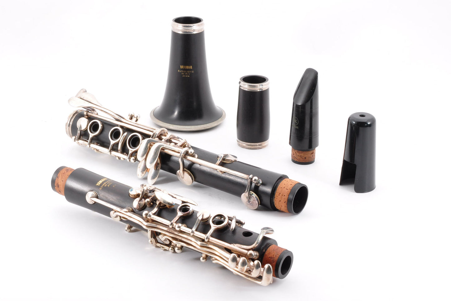 Yamaha YCL-451 Clarinet Bb Musical Instrument w/Hardcase Used From Japan #11445