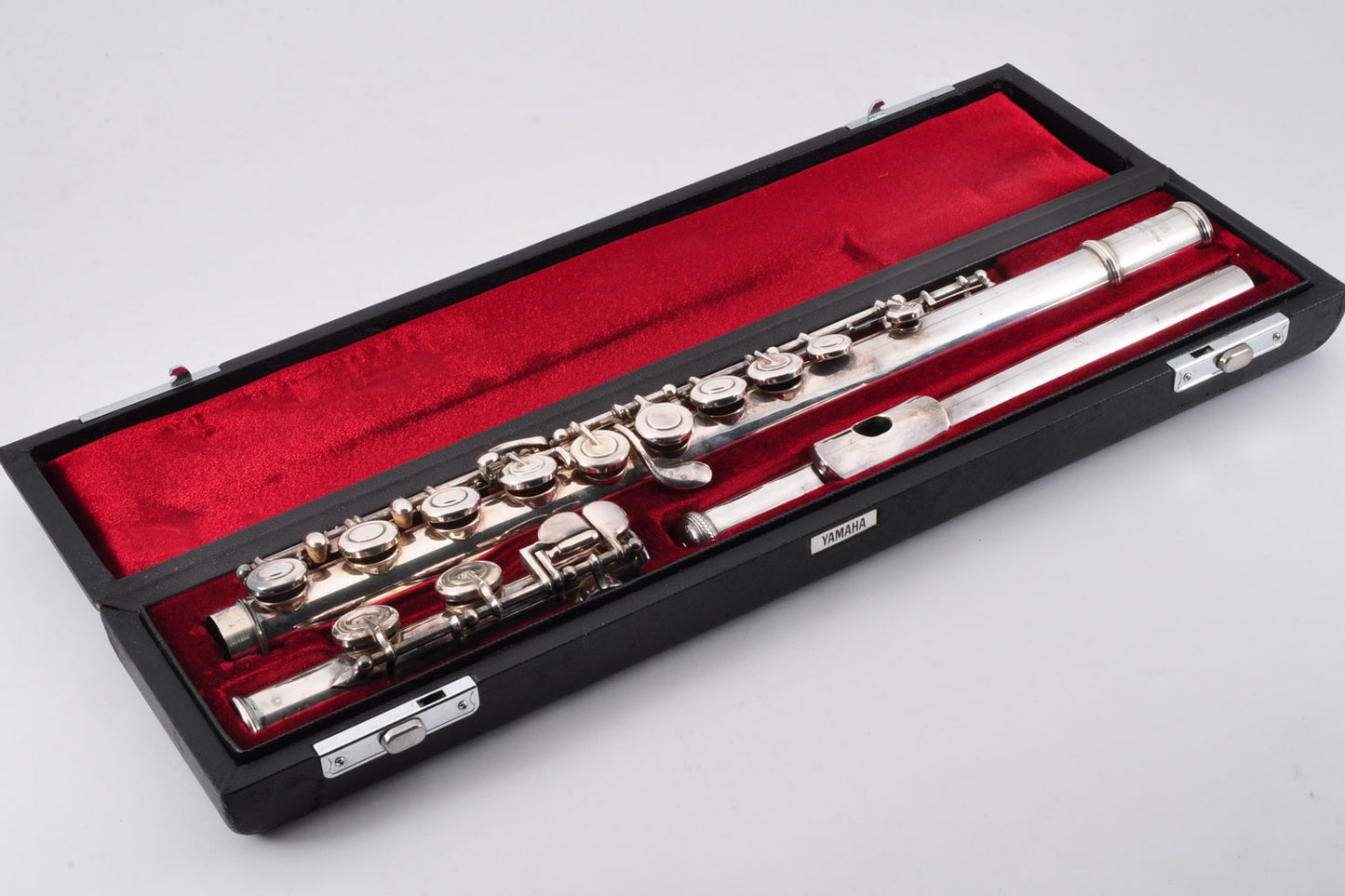 Yamaha YFL-351 Flute Silver w/Hardcase Made in Japan Used From Japan #007301