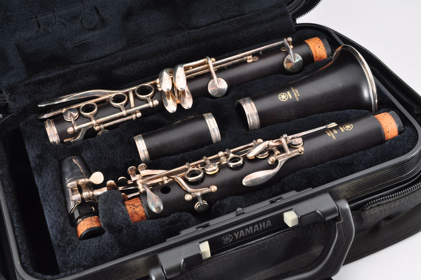 Yamaha YCL-450 Clarinet Bb w/CarryBag Mouthpiece Ligature Made In Japan Used From Japan #114306