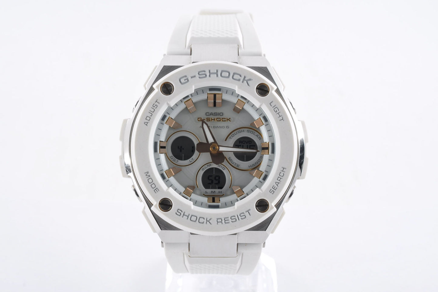 Casio G-Shock GST-W300-7AJF G-STEEL Radio Solar Men Watch 5524 Used From Japan