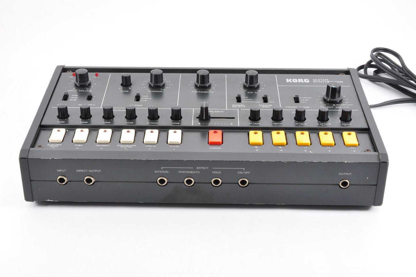 Korg X-911 Analog Guitar Synthesizer Effects Vintage Made In Japan Used From Japan #270163