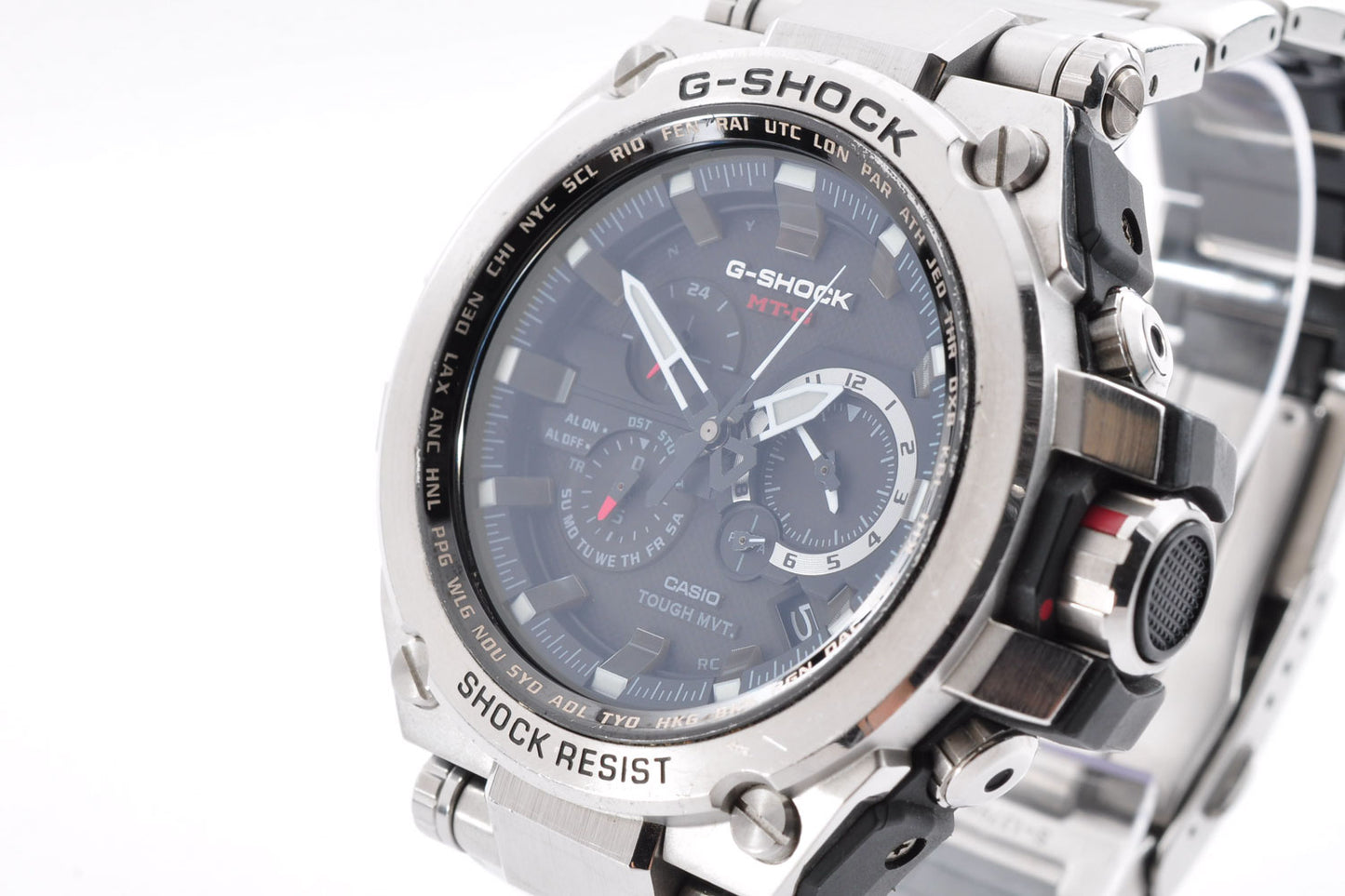 Casio G-Shock MTG-S1000D-1AJF Black dial Radio Wave Solar Watch 5369 Used From Japan