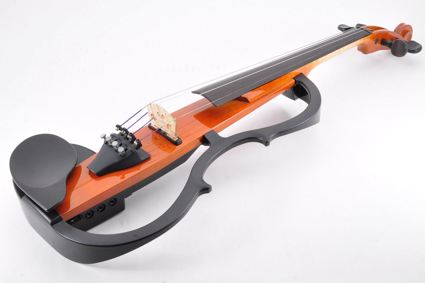 Yamaha SV-100 Electric Silent Violin Used w/Adapter Bow Case Used From Japan #1726
