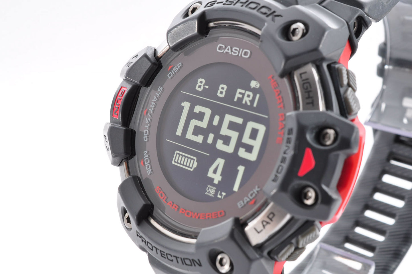 Casio G-shock G-squad GBD-H1000-8JR Men's Watch Bluetooth Gps Solar 3475 Used From Japan