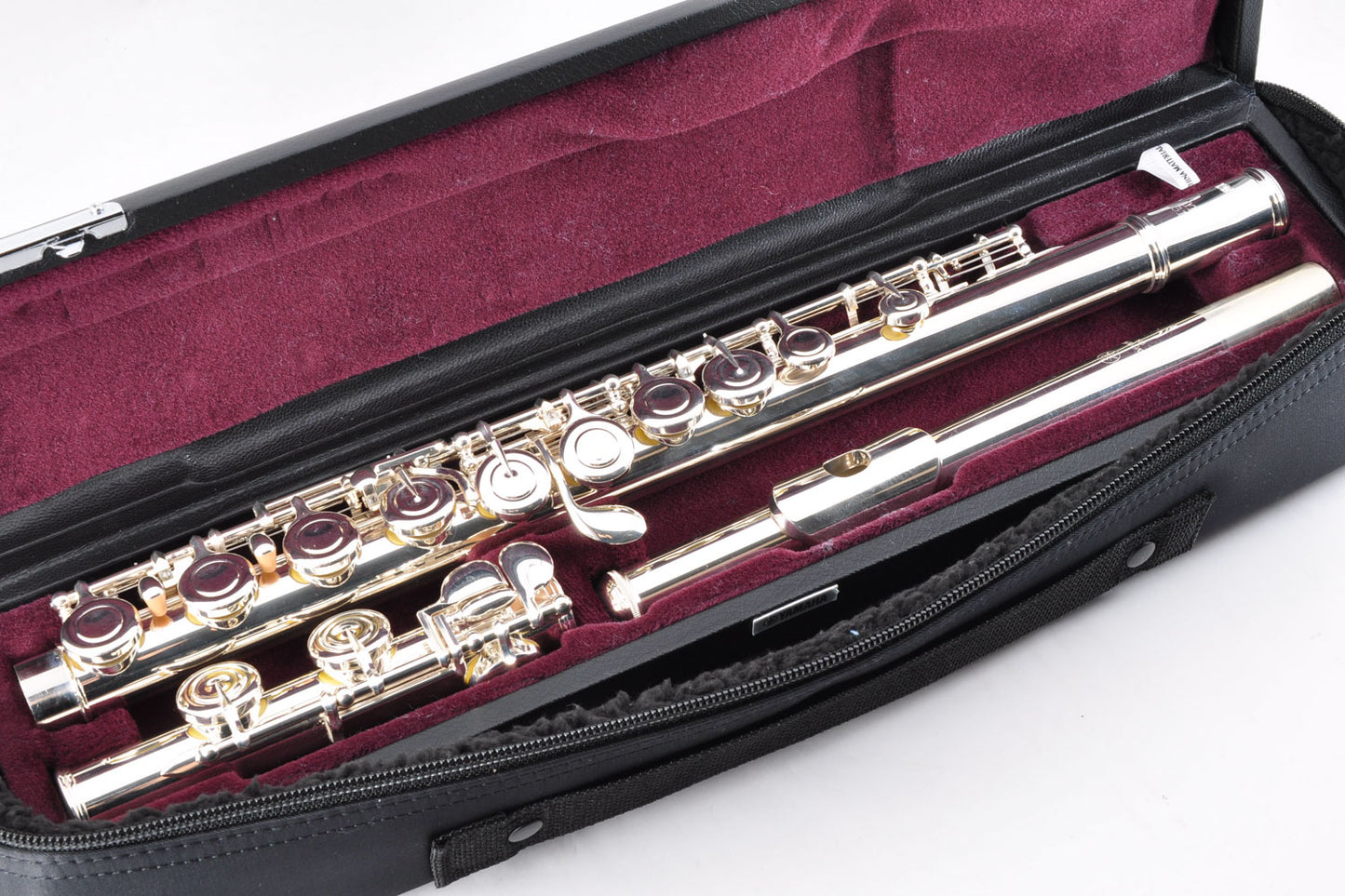 Yamaha YFL-312 Flute Silver E-Mechanism w/Case Carrybag Made In Indonesia Used From Japan #71434