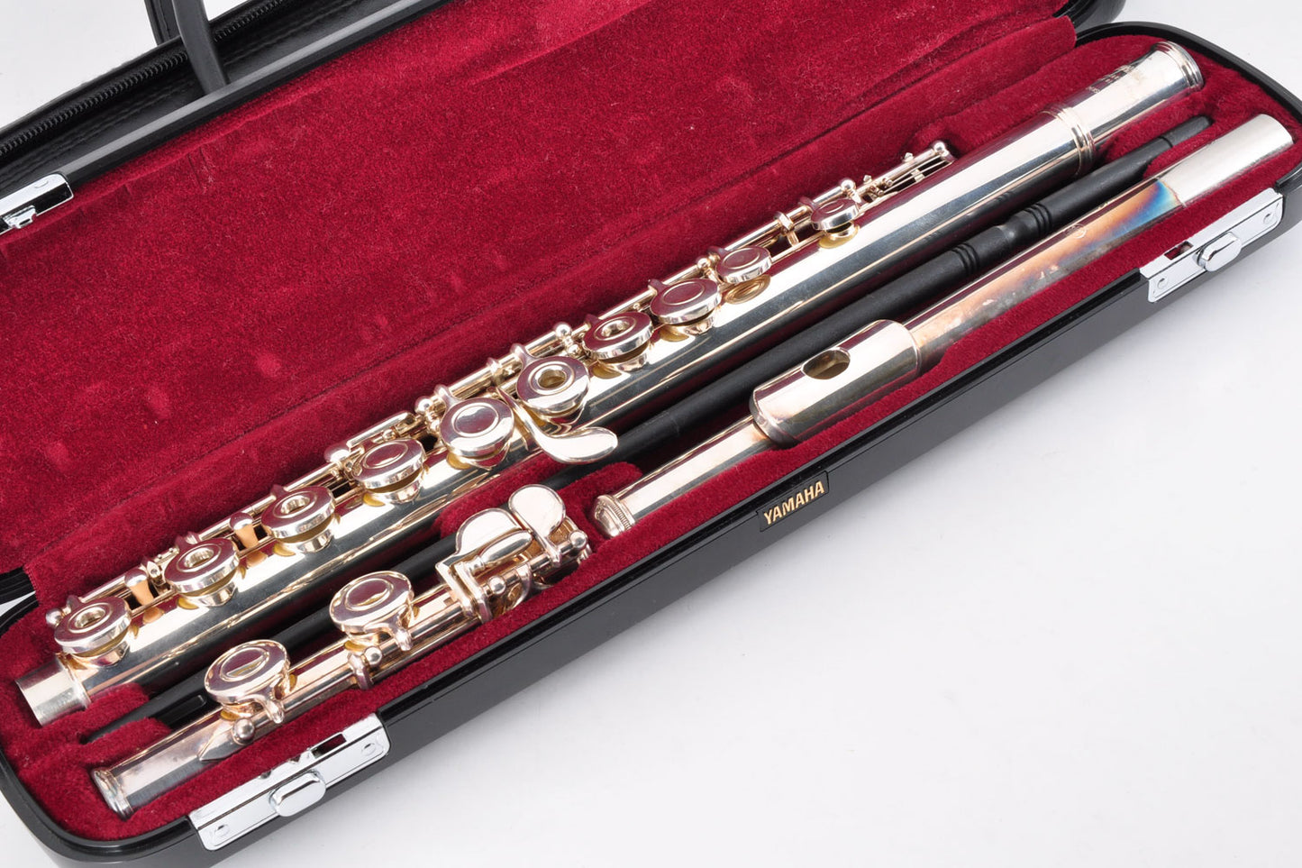 Yamaha YFL-261S II Flute Silver Open Hole w/Case Made In Japan Used From Japan #315109