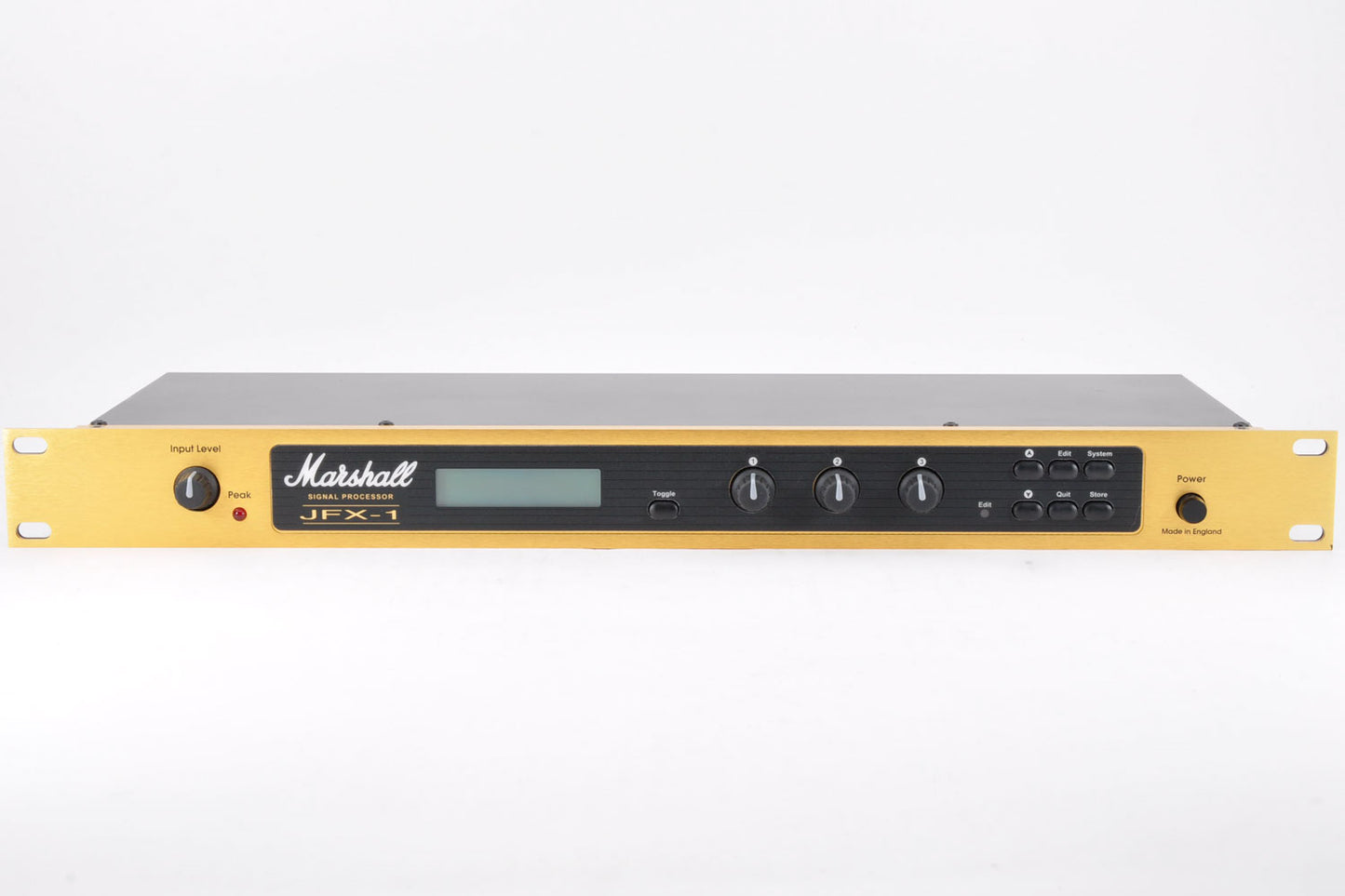 Marshall JFX-1 Signal Processor 1U Rack Guitar Effector w/Adapter Used From Japan