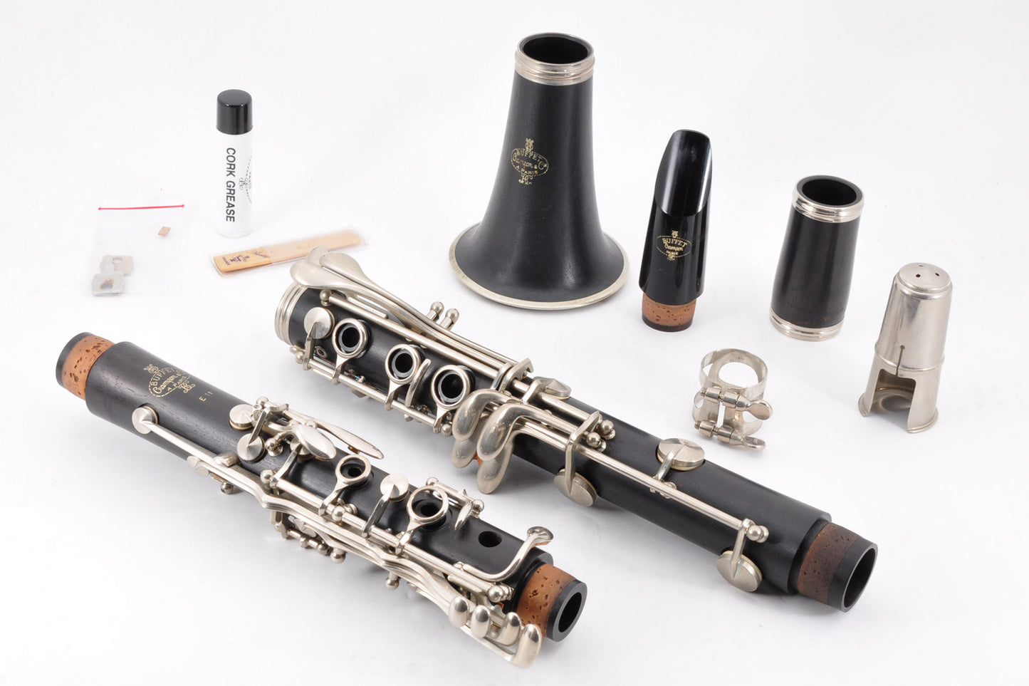 Buffet Crampon E11 Clarinet Bb Musical instrument w/Case Used From Japan #360014