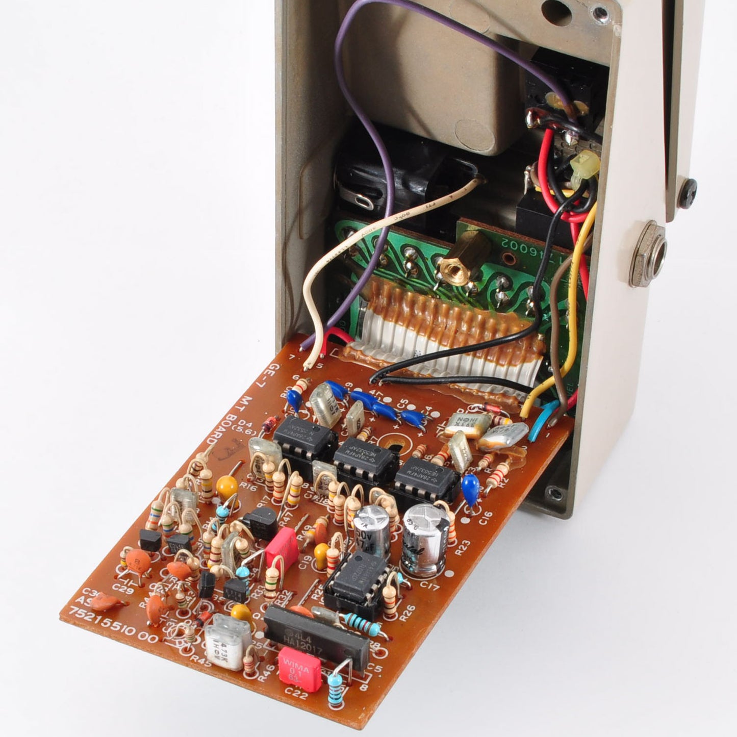 Boss GE-7 Modified Noiseless Equalizer PSA.OK Made In Taiwan 1995 Guitar Effects Pedal Used From Japan #CH09483