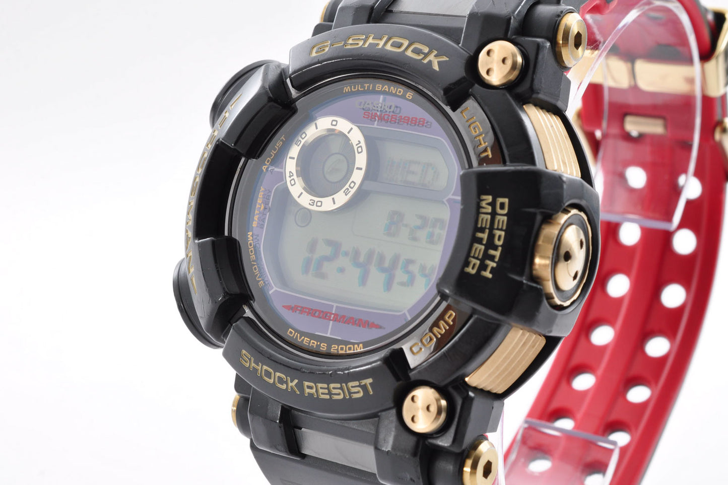Casio G-Shock GWF-D1035B-1 Frogman Gold 35th Anniversary Watch w/Box 3445 Used From Japan