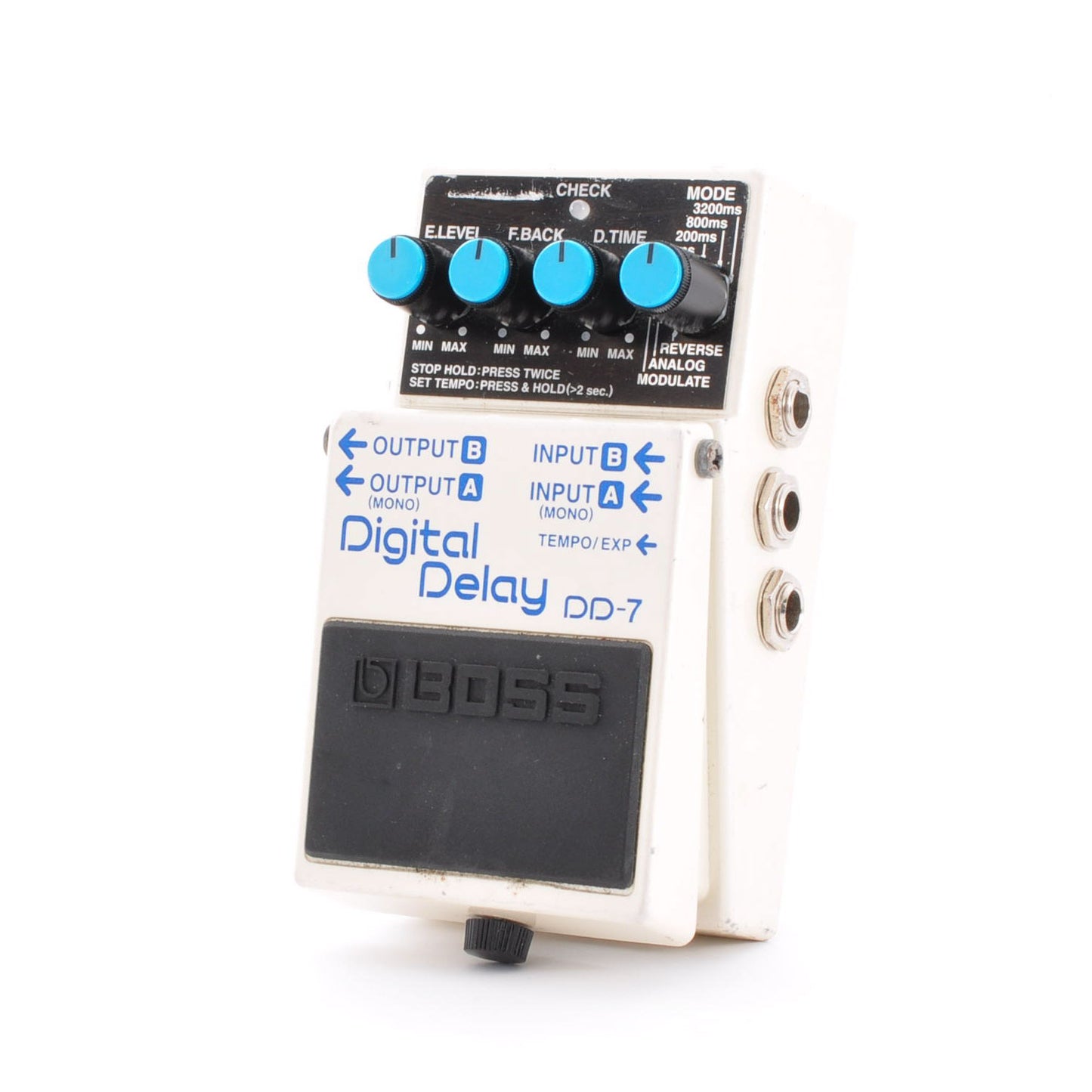Boss DD-7 Digital Delay Guitar Effects Pedal Made In Taiwan 2008 Used From Japan #AX00821
