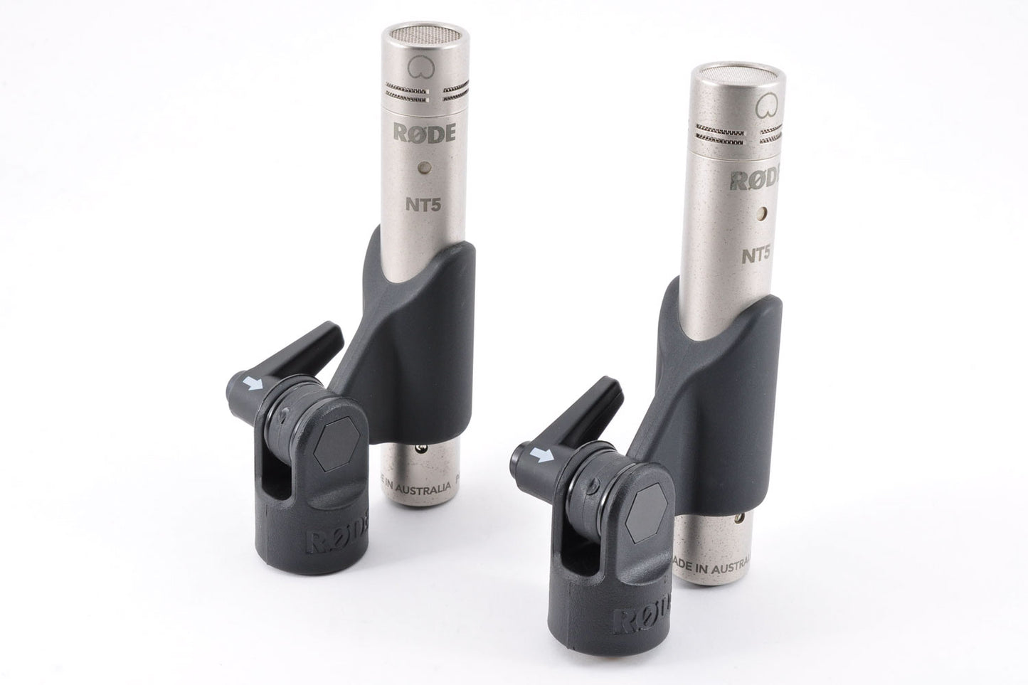 Rode NT5 Pair Condenser Microphone w/Micfolder Case Made In Australia Used From Japan #1389 #1390