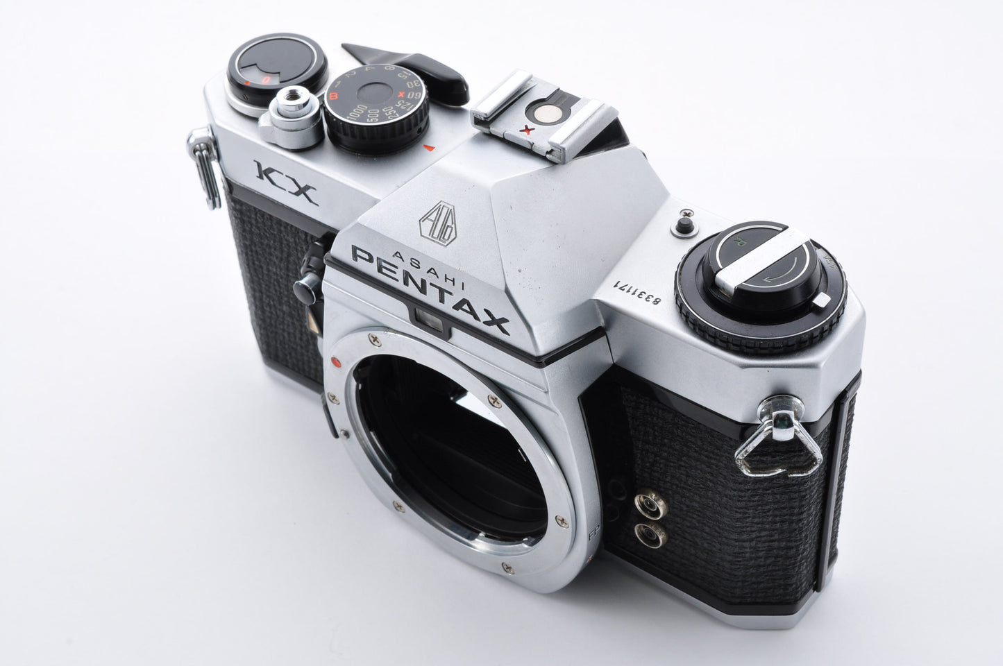 ASAHI PENTAX KX Silver Maintained Meter Works 35mm SLR Film Camera From Japan #8331171