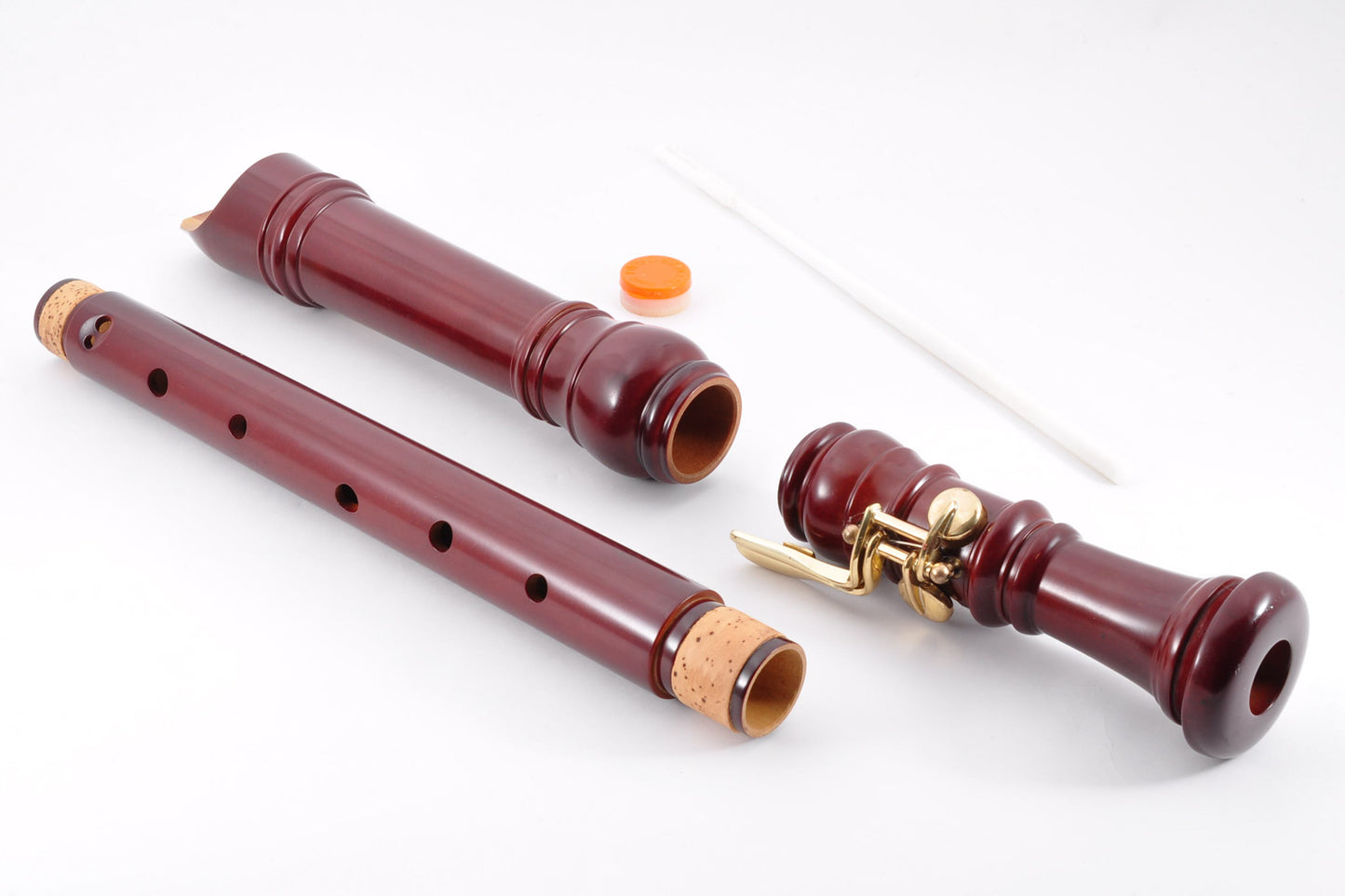 Yamaha YRT-43 Tenor Baroque Recorder Type w/Case Used From Japan