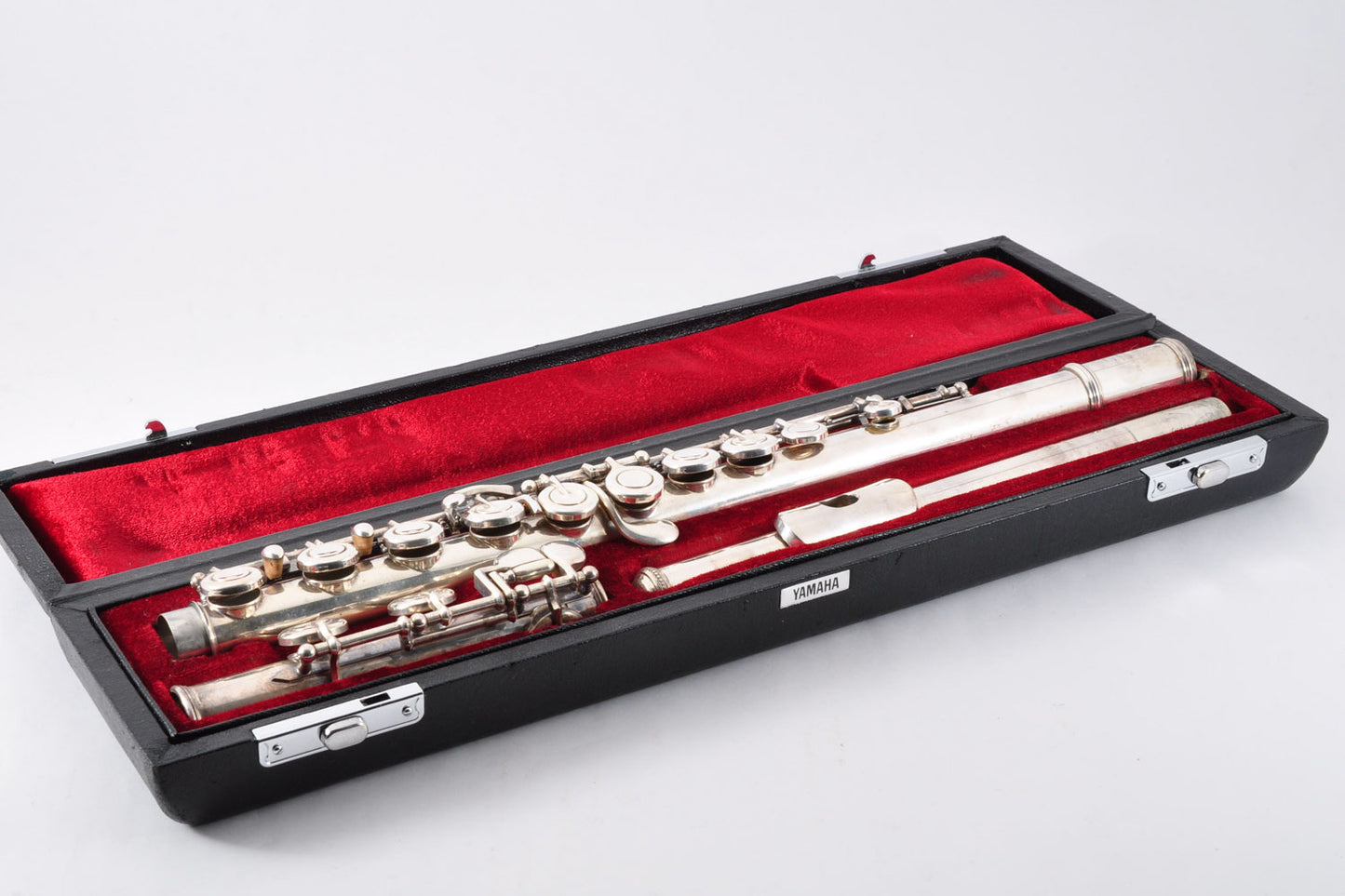 Yamaha YFL-451 Flute Silver Professional Model w/Case Carrybag Used From Japan #007909