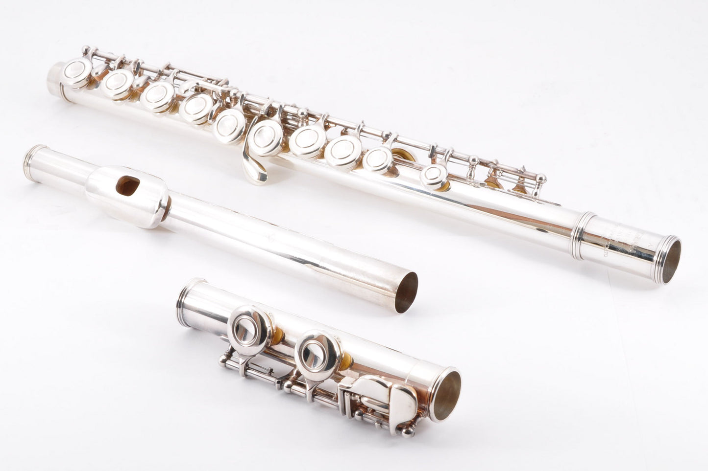 Yamaha YFL-411 Flute Silver Made in Japan Used w/Case JAPAN Used From Japan #12462