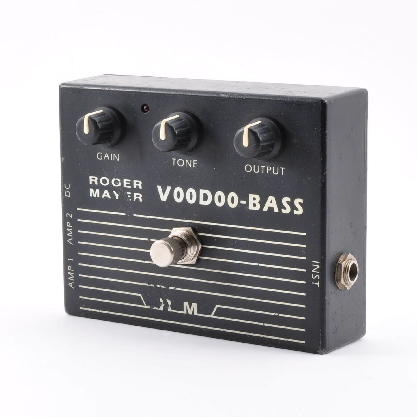 Roger Mayer Voodoo Bass Distortion Active Splitter LM308N Effect Pedal Used From Japan