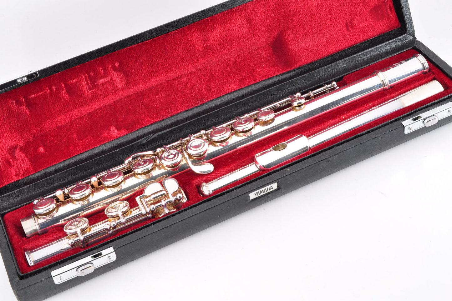 Yamaha YFL-451 Flute Silver w/Hardcase Made in Japan Used From Japan #013906