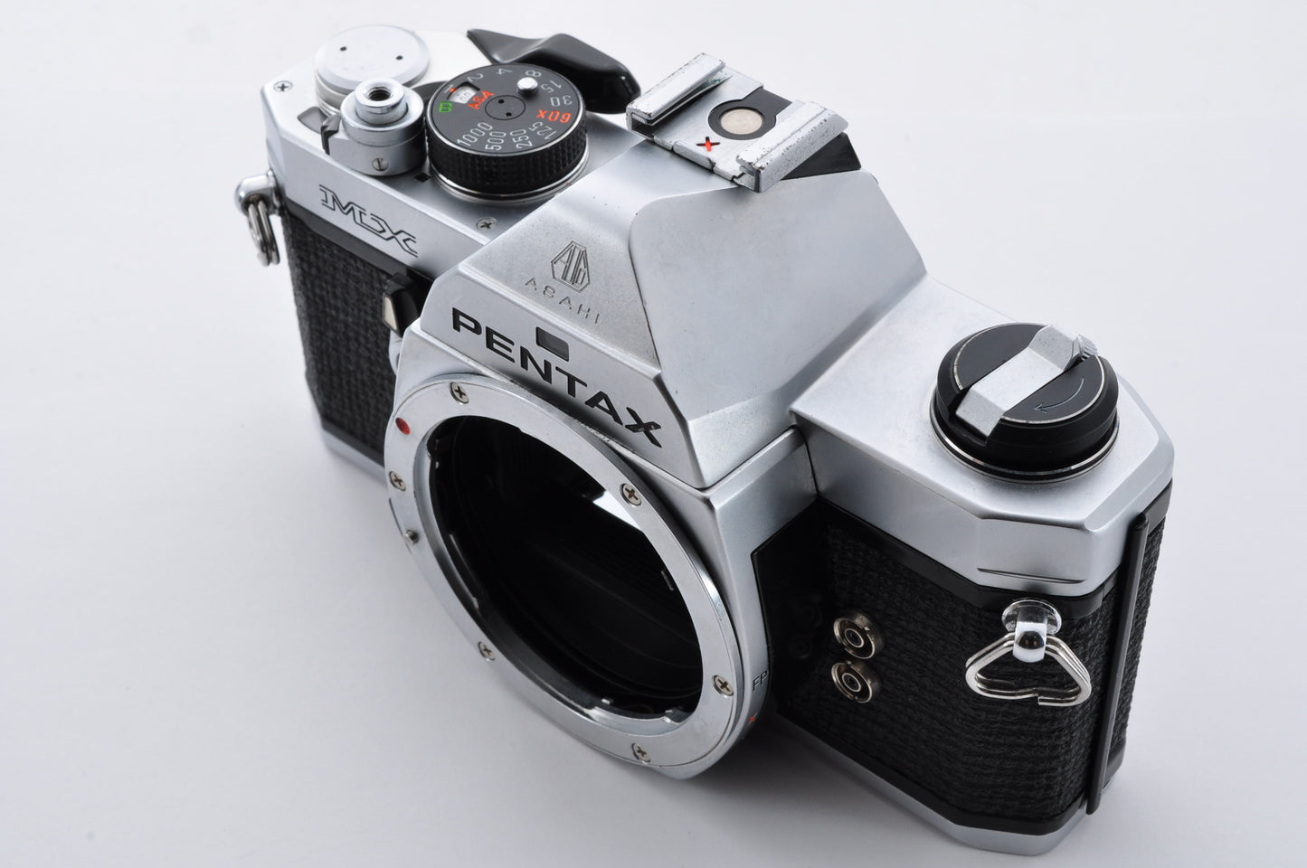 Pentax MX Silver Maintained Meter Works 35mm SLR Film Camera Body Only From Japan #9514764