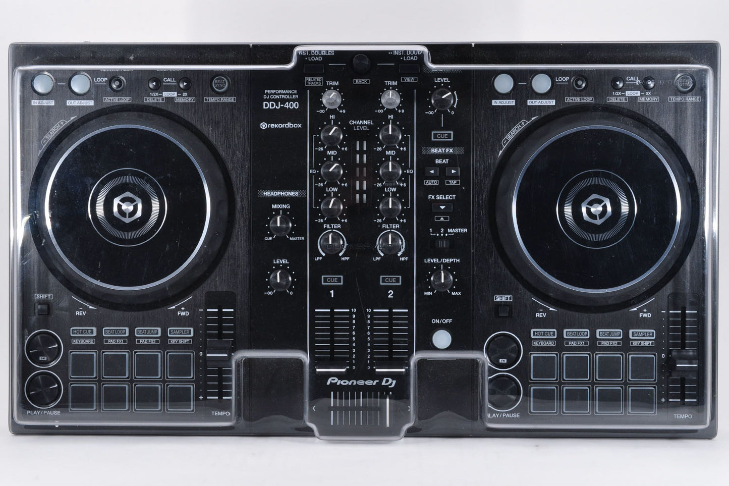 Pioneer DDJ-400 DJ Controller 2ch Channel Rekordbox w/Original Box DustCover USBcable Made In Malaysia 2019 Used From Japan #SLMP175087NN