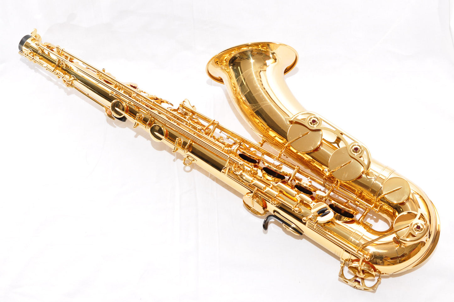 Yamaha YTS-480 Tenor Saxophone Gold Lacquer w/Case Mouthpiece Made In Indonesia Used From Japan #N33244