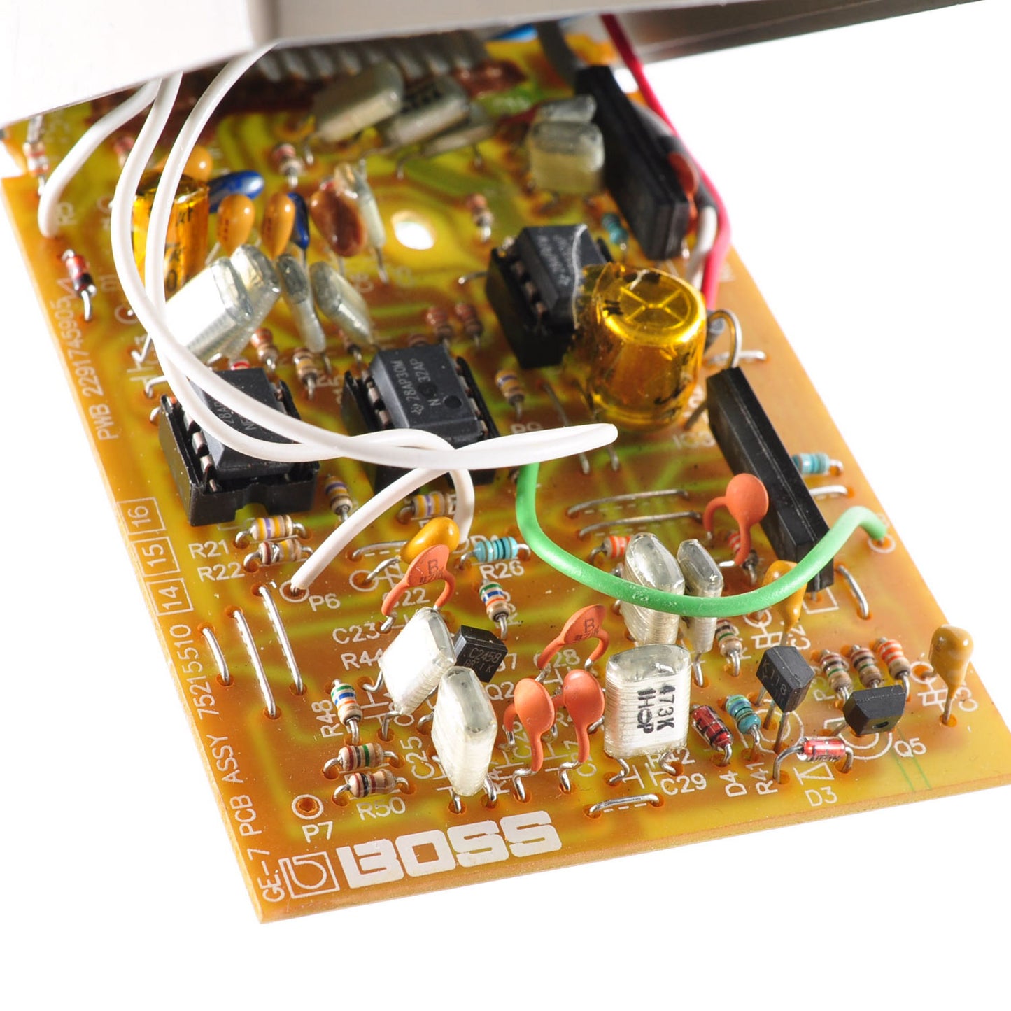 Boss GE-7 Modified True Bypass & Noiseless Equalizer Made In Taiwan 2002 Used From Japan #MP58507