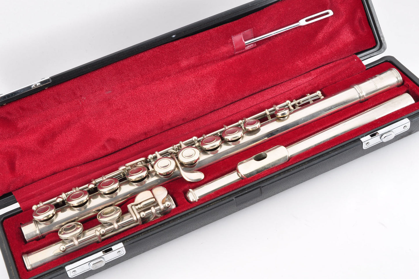 Yamaha YFL-211 Flute Silver w/Hardcase Made in Japan Used From Japan #039285