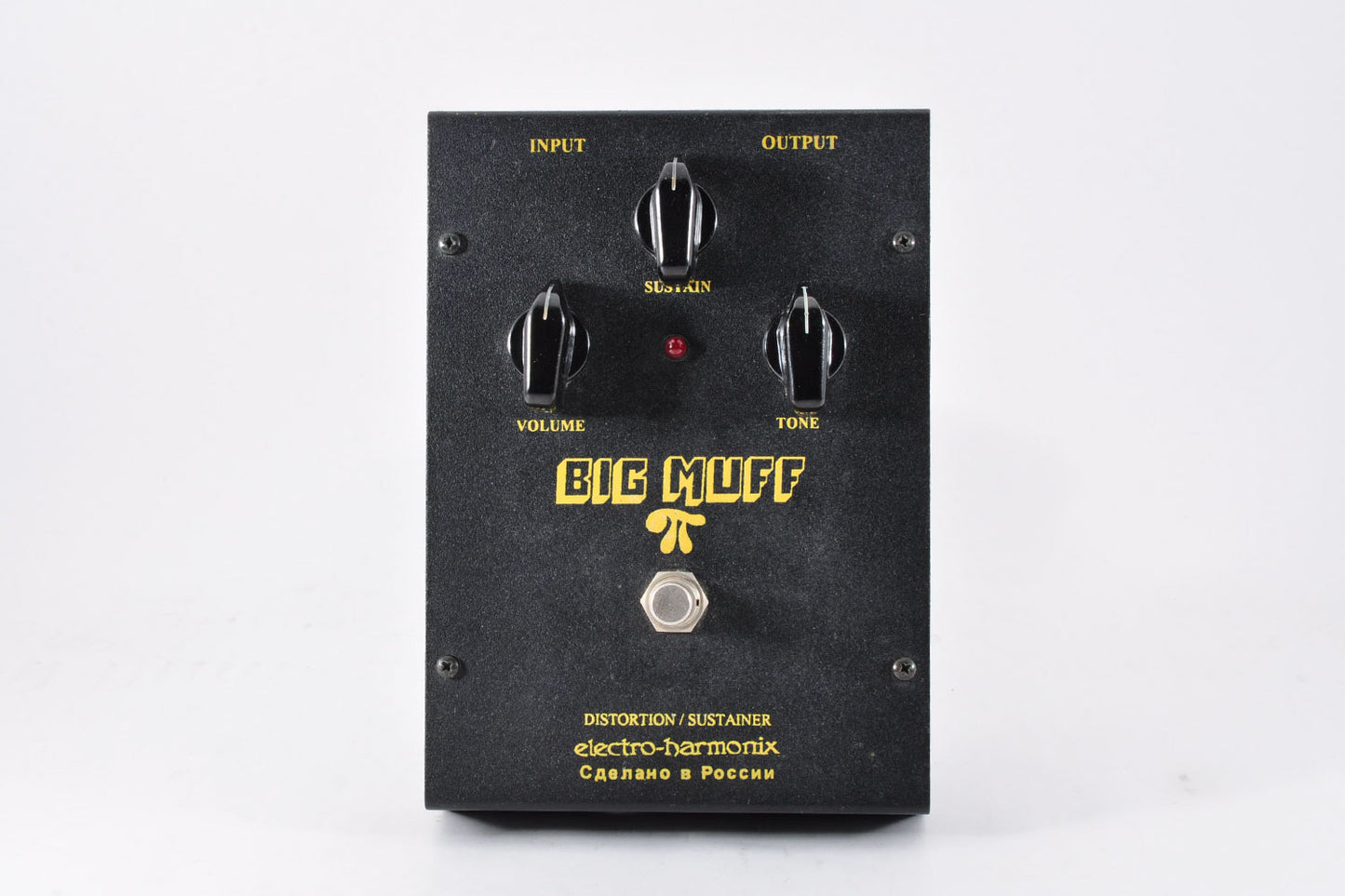 Electro Harmonix Russian Big Muff Black Guitar Fuzz Pedal w/Box Used From Japan #BMR599