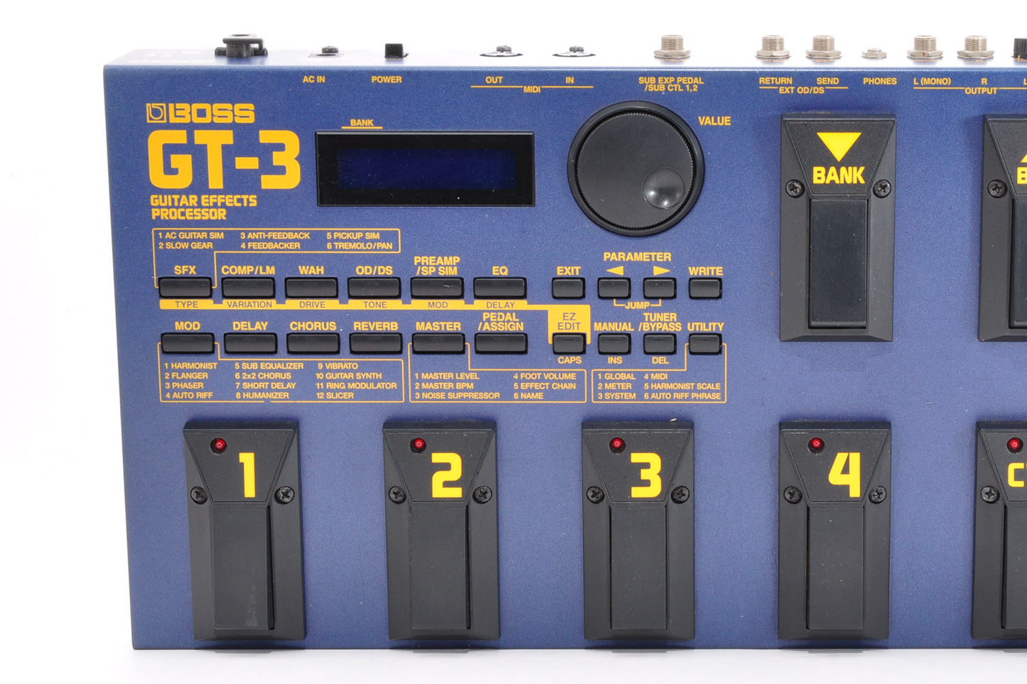 Boss GT-3 Guitar Multi Effects Pedal Processor w/ACadapter Made In Taiwan Used From Japan #626