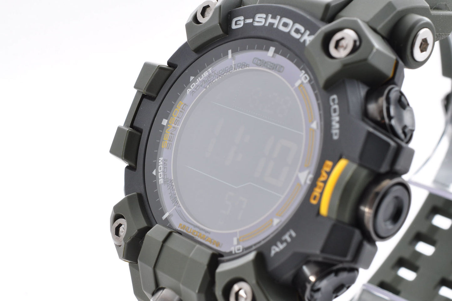 Casio G-Shock GW-9500-3JF Mudman Master of G Atomic Solar Carbon Core 3553 Used From Japan