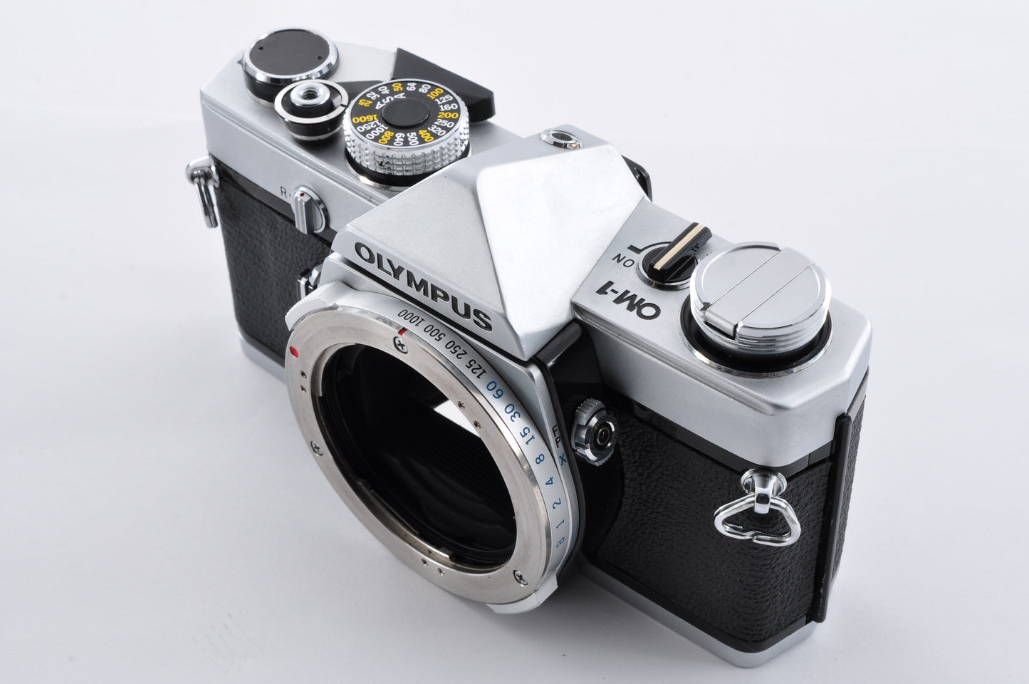 OLYMPUS OM-1 Silver Maintained 35mm SLR G.ZUIKO AUTO-S 50mm F1.4 From Japan #343180
