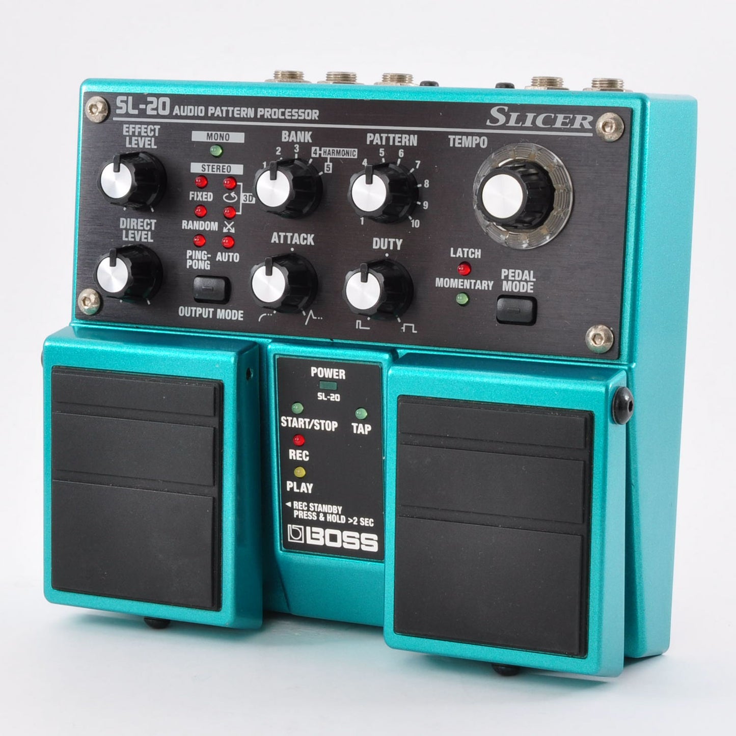 Boss SL-20 Slicer Audio Pattern Processor Guitar Effects Pedal Made In Taiwan Used From Japan #ZX32887